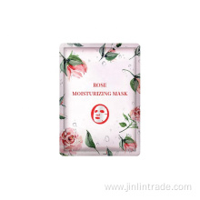 Moisturizing Firming Sheet Facial Mask Rose Face Mask